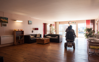 Image Salle commune - Résidence pour personnes en situation de handicap moteur à Caen